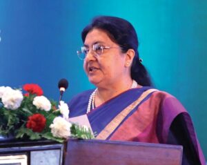 आजकै मितिबाट लागू हुनेगरी पूर्वराष्ट्रपति भण्डारीको सेवासुविधा फिर्ता