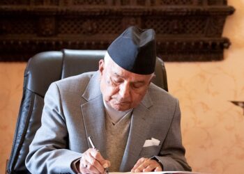 सपथसँगै राष्ट्रपति पौडेलद्वारा राष्ट्रपति कार्यालय शीतल निवासमा पदभार ग्रहण