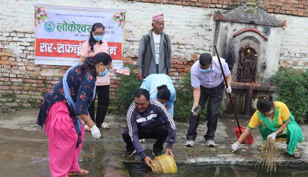 लोकेश्वर साकोसद्वारा आयोजित भक्तपुरका सम्पदाहरुको सरसफाई कार्यक्रम सम्पन्न : Icon Khabar