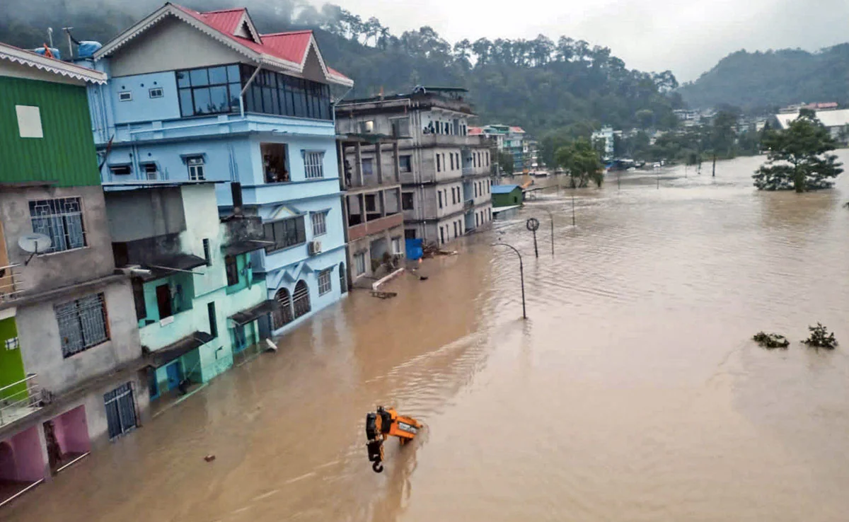 सिक्किममा आएको बाढीका कारण मृत्यु हुनेको संख्या ३८ पुग्यो, १८ सैनिकसहित ७८ जना अझै बेपत्ता : Icon Khabar