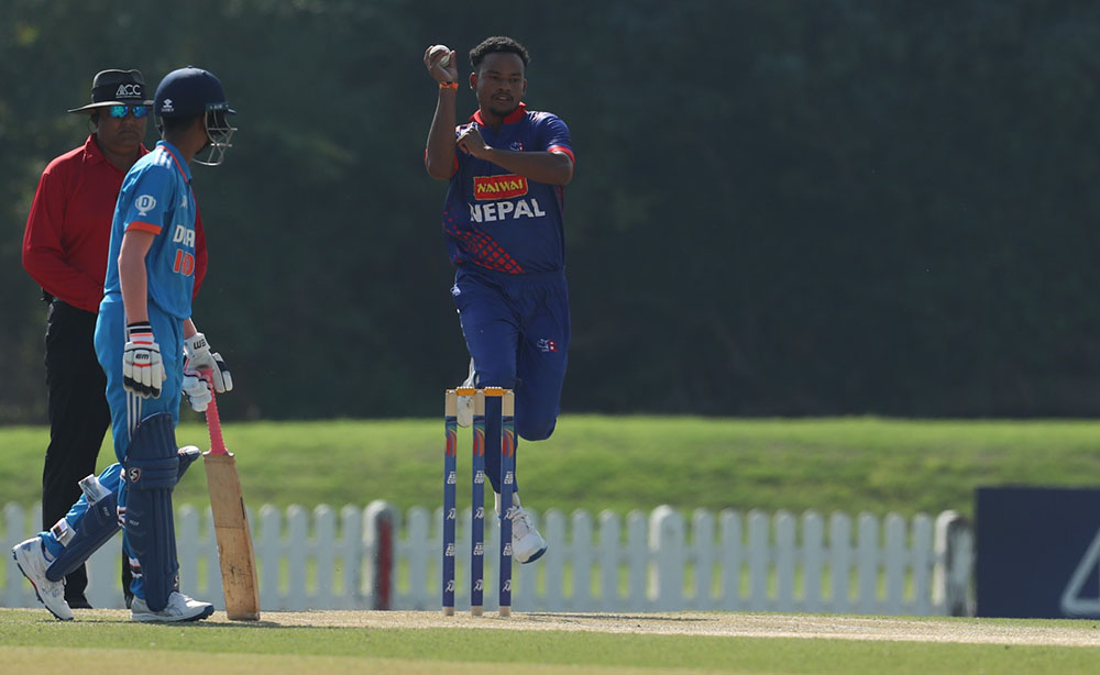 एसिसी यू–१९ एसिया कप क्रिकेटमा नेपाल भारतसँग १० विकेटले पराजित : Icon Khabar