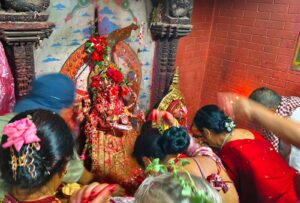 बिस्का: जात्राको आठौँ दिन, आज द्यो स्वगं बिएगु जात्रा …..