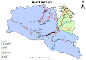 बागमती पुलमा अस्थायी सडक बनाएर कान्तिलोकपथ सञ्चालनमा, अब हेटौंडा जान सकिने