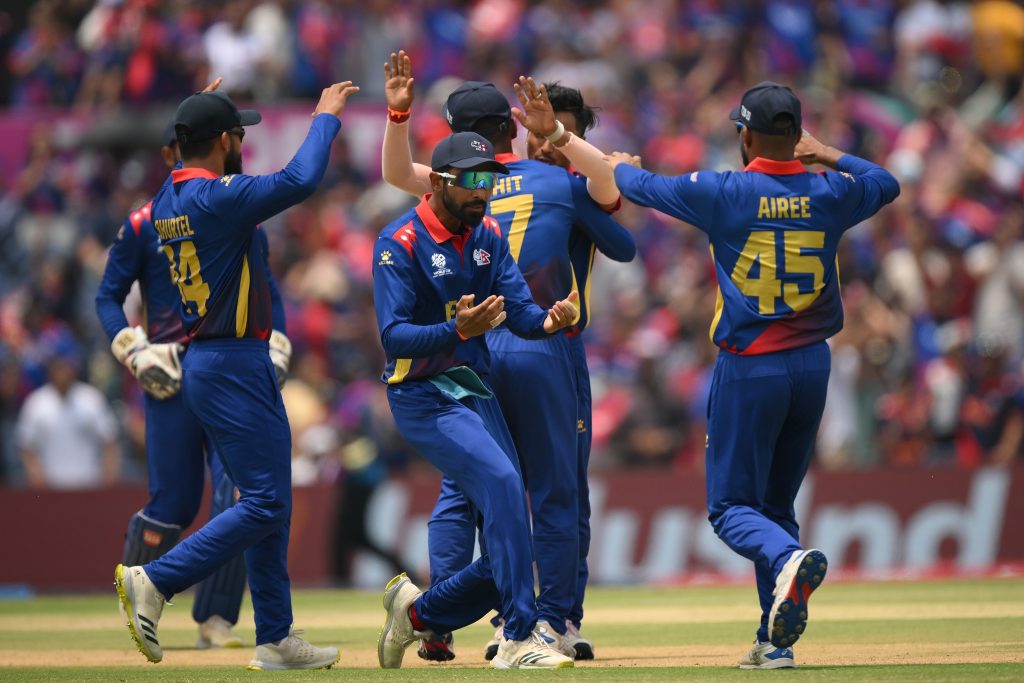 नेपाली बलरहरुको उत्कृष्ट प्रदर्शनमा ११५ मै रोकियो दक्षिण अफ्रीका : Icon Khabar