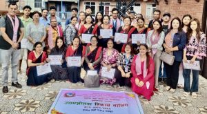 भक्तपुरमा उद्यमशिलता सीप विकास तालिम सम्पन्न