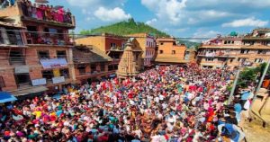 पनौतीमा १४२१ वर्षदेखि परम्परागत रूपमा मनाउँदै आएको पनौती जात्रा (हिले जात्रा) सुरु