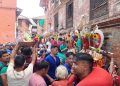 भक्तपुरमा आज पंजारा पर्व मनाइदै, सूर्यमढीबाट सुरू भएको पाँच वटा दीपंकर बुद्धको नगर परिक्रमा जारी