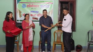 लोकेश्वर साकोसमा आधारभूत बाँसुरी बाजा प्रशिक्षण शुभारम्भ