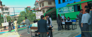 भक्तपुर मोडर्नमा मतदान र खाद्य प्रदर्शनी सम्पन्न
