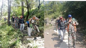 लाङटाङ ट्रेकमा फसेका भक्तपुरका १२ जना युवाहरुलाई स्याफ्रुबेशी ल्याइयो, ४ जना अझै बेपत्ता