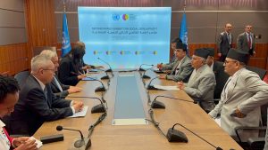 राष्ट्रपति पौडेल र राष्ट्र संघका महासचिव गुटेरेसबीच शिष्टाचार भेटवार्ता