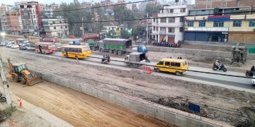 सडक निर्माण तीव्र बनाउन मन्त्री घिसिङको निर्देशन, सूर्यविनायक–धुलिखेल ६ लेन विस्तार ५०% नाघ्यो
