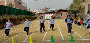 वी किड्स पाण्डुबजार हाइटमा स्पोर्ट्स कार्निभल सुरु