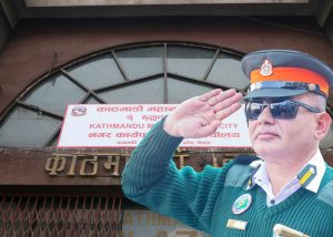 काठमाडौं महानगरपालिकाका नगर प्रहरी प्रमुख राजु पाण्डेद्वारा राजीनामा