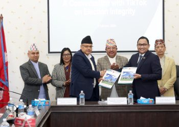 प्रतिनिधि सभा निर्वाचन स्वच्छ बनाउने उद्देश्यले निर्वाचन आयोग र टिकटकबीच समझदारी