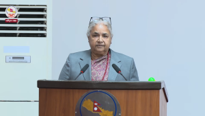 प्रधानमन्त्री कार्कीद्वारा पहिलोपटक संसद्मा सम्बोधन