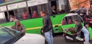 पैदलयात्रीलाई मुक्का हान्ने व्यक्ति पक्राउ