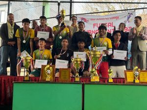 चौथौं हिसान अन्तरविद्यालय फुटसल प्रतियोगिता सफलतापूर्वक सम्पन्न