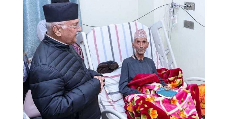 एमाले अध्यक्ष केपी ओलीलाई पितृशोक : Icon Khabar