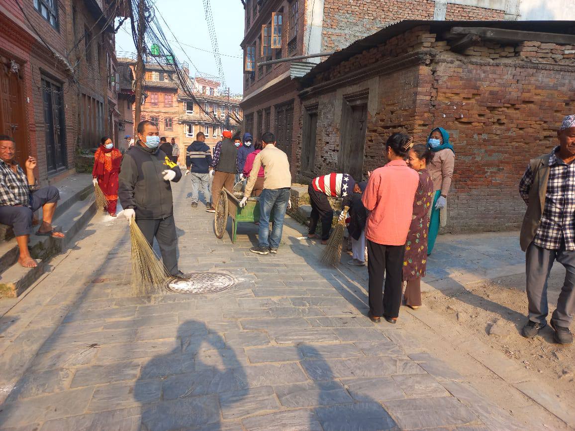 भोलि आयोजना हुने चोछें छुमा गणेश जात्राको तयारीस्वरूप आज सरसफाई कार्यक्रम सम्पन्न : Icon Khabar