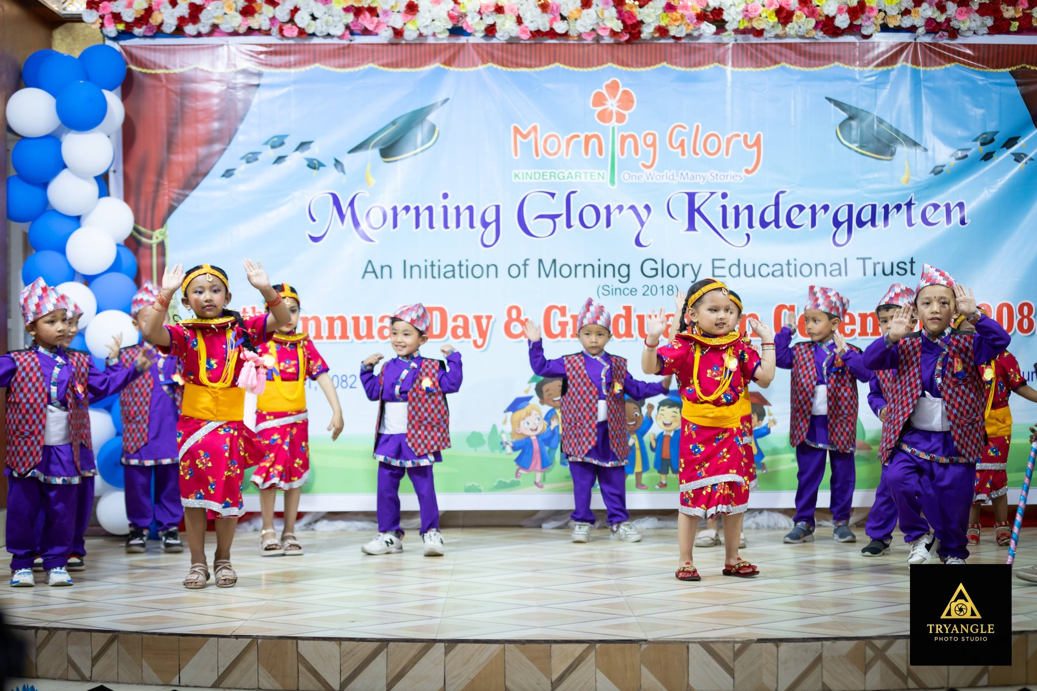 बालप्रतिभाको रंगीन झल्को: मर्निङ्ग ग्लोरीको ७औँ वार्षिकोत्सव तथा दीक्षान्त समारोह भव्य रूपमा सम्पन्न : Icon Khabar