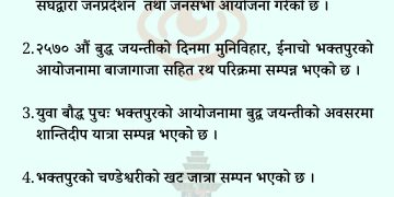 दैनिक भक्तपुर अपडेट: २०८३ साल वैशाख १८ गते शुक्रबार