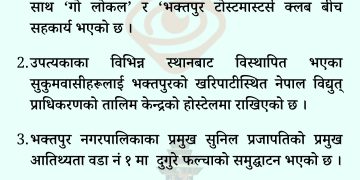 दैनिक भक्तपुर अपडेट: २०८३ साल वैशाख १८ गते शनिबार