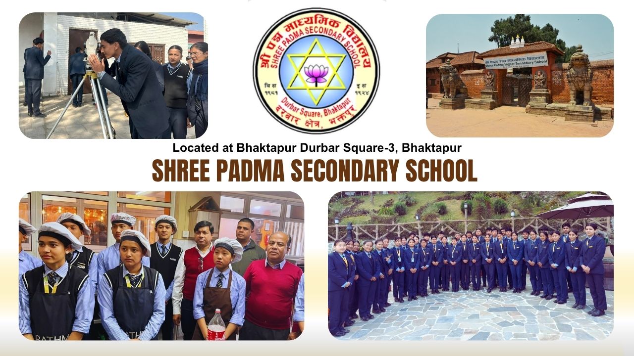 भक्तपुरको ऐतिहासिक श्री पद्म माविमा विभिन्न संकायमा कक्षा ११ का लागि भर्ना खुला : Icon Khabar