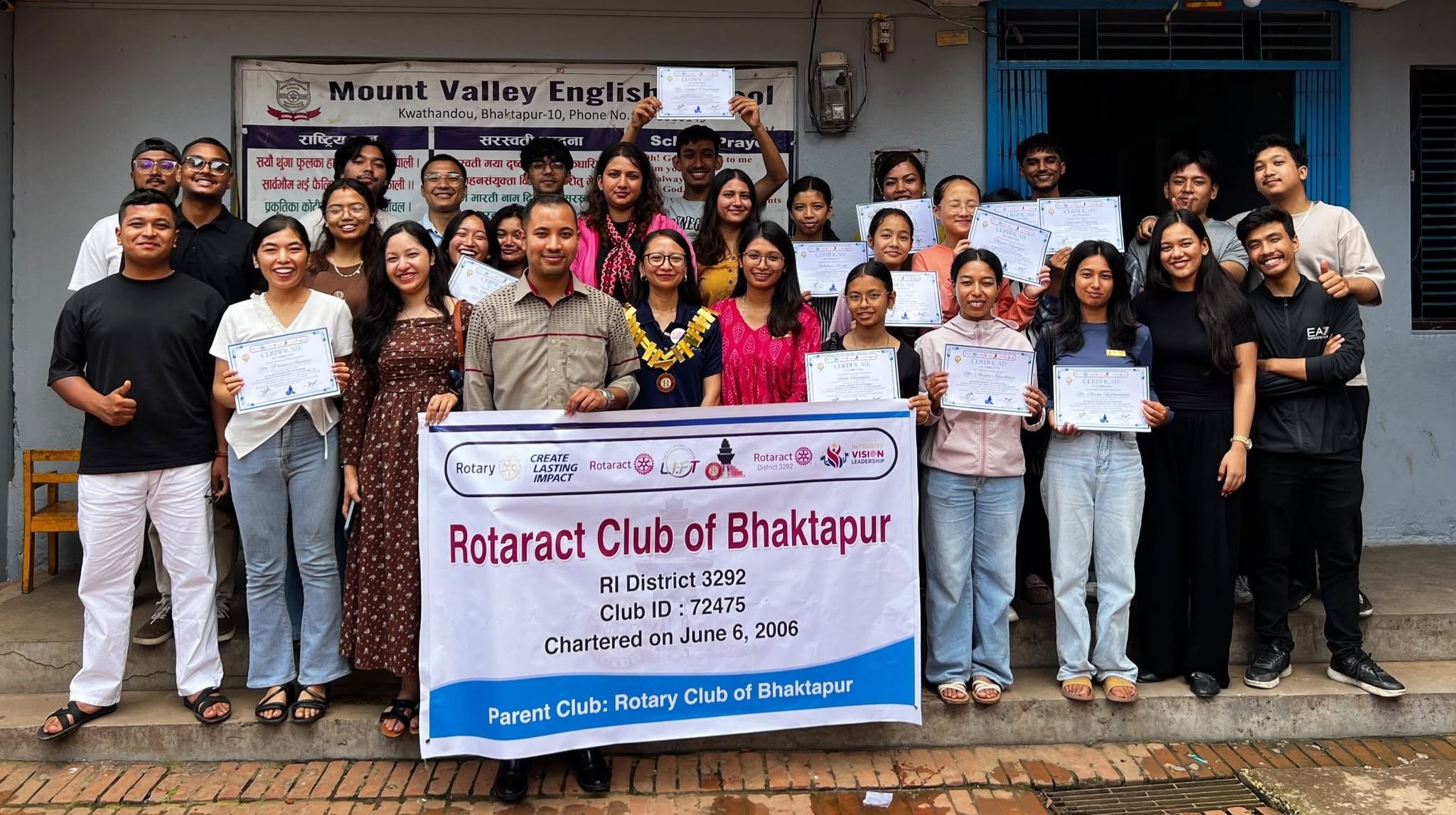 रोटर्‍याक्ट क्लब अफ भक्तपुरद्वारा आयोजित ‘द आर्ट अफ पोडियम’ उद्घोषण तालिम सम्पन्न : Icon Khabar