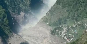 भोटेकोशीमा फेरि ठूलो बाढीको जोखिम! नदी थुनिएर बनेको ताल फुट्न सक्ने चेतावनी