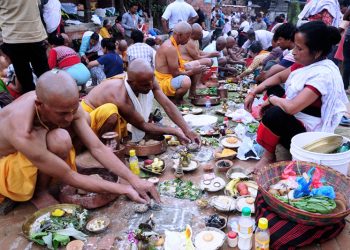 आजदेखि सोह्रश्राद्ध सुरु, १६ दिनसम्म पितृको सम्झना र तर्पण गरिँदै
