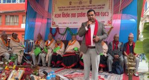 लिवाली मेन चोकमा भजनकीर्तन तथा ज्येष्ठ नागरिक सम्मान कार्यक्रम सम्पन्न